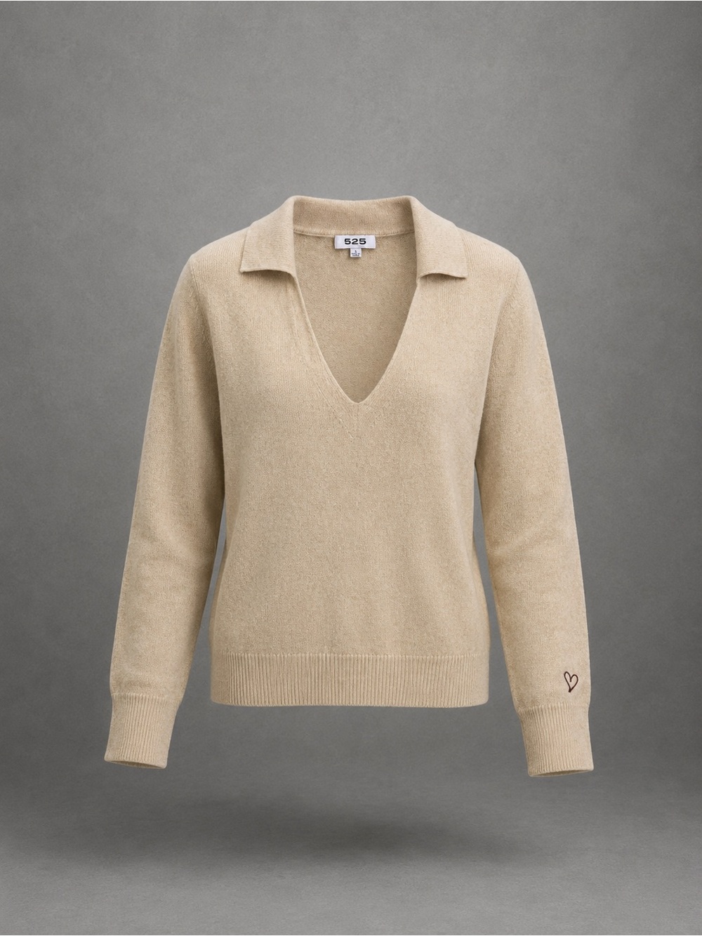 Cashmere V-neck Sweater from 525 AMERICA Sz S